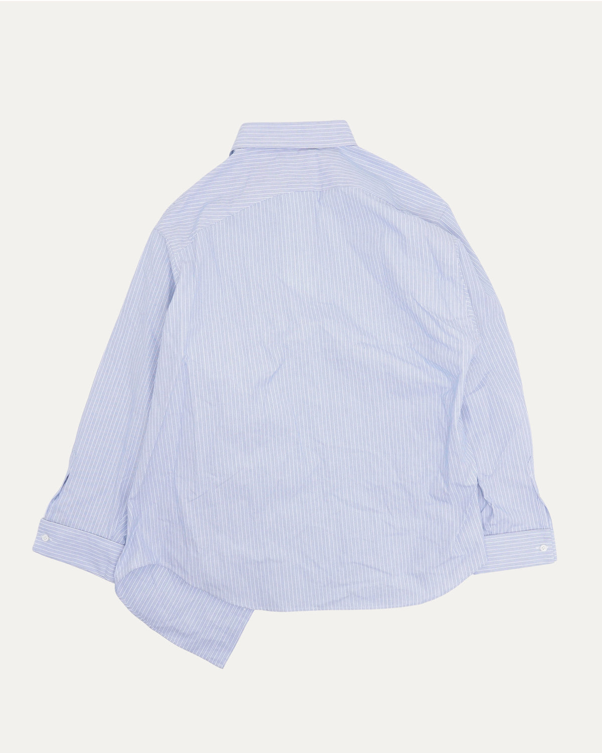 Half Loose Striped Shirt