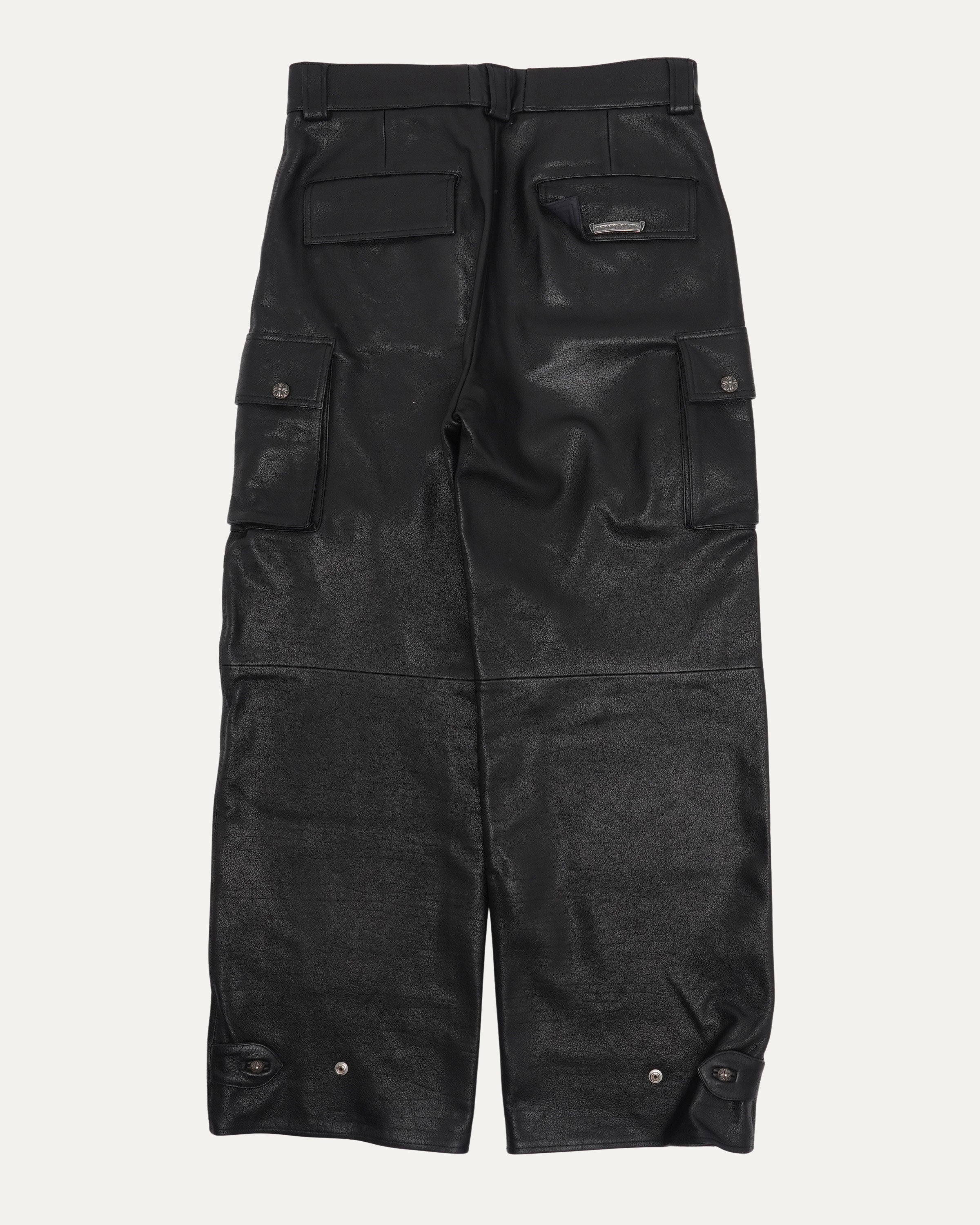 Chrome Hearts Leather Cargo Pants – Justin Reed