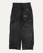 Leather Cargo Pants