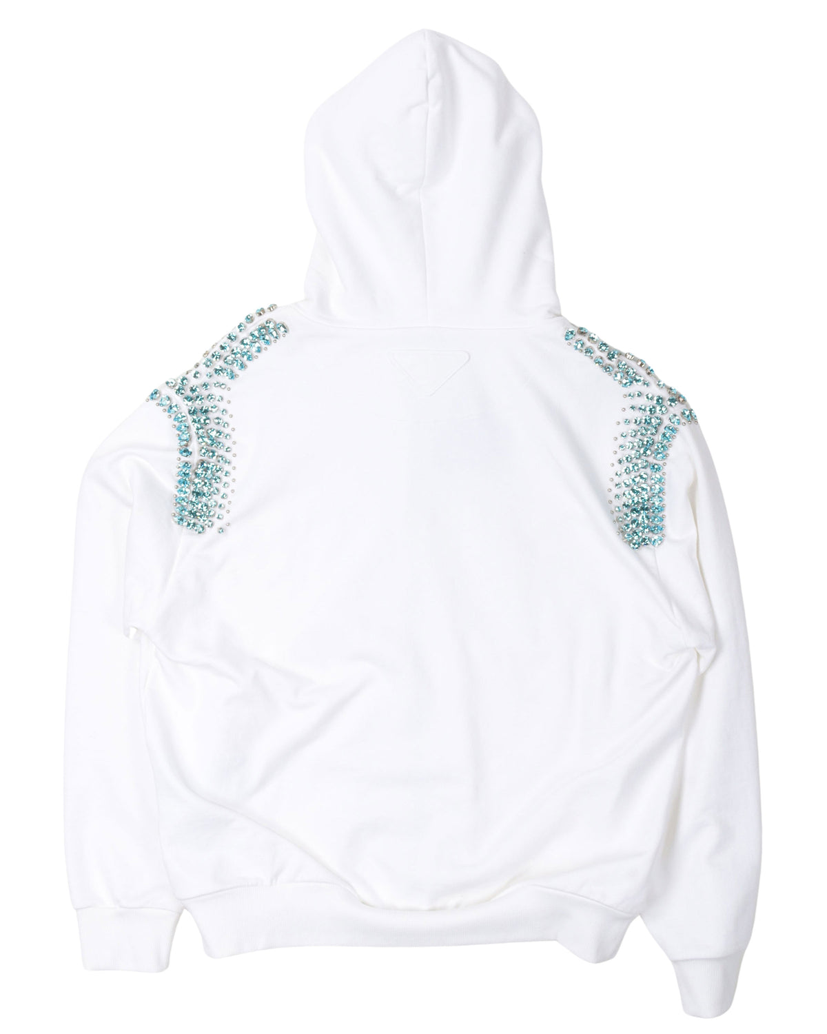 Runway Crystal Zip Up Hoodie