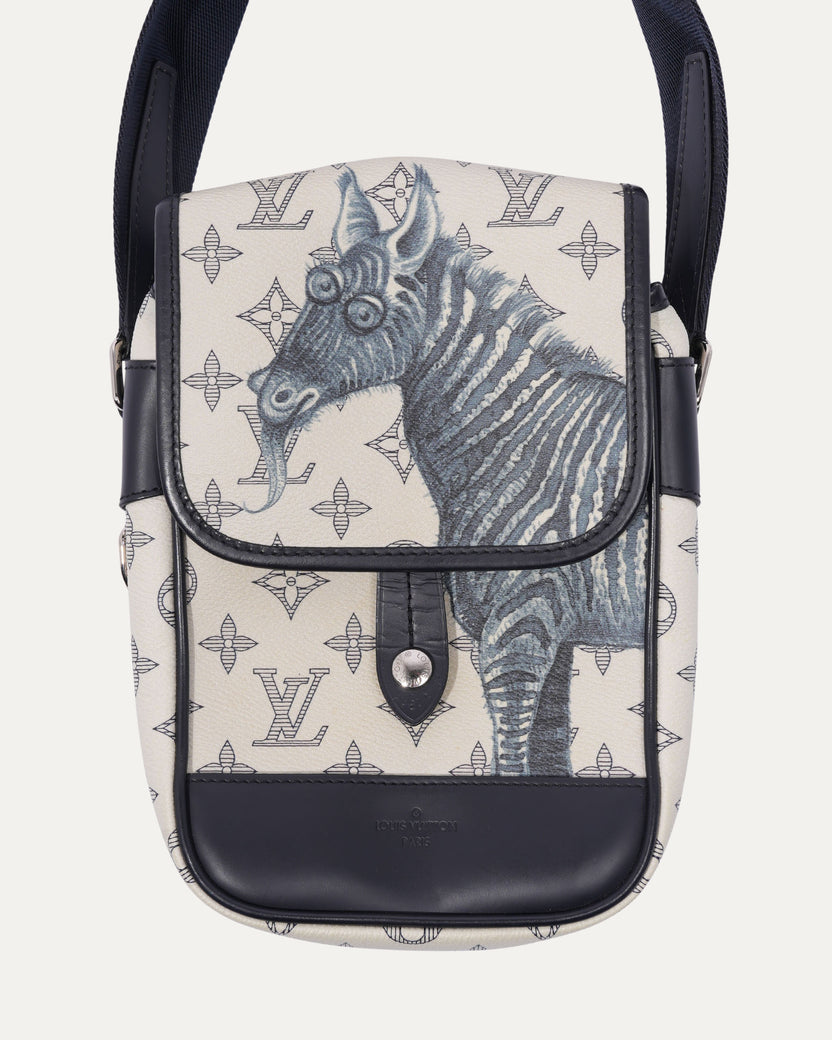 Savane Monogram Zebra Chapman Messenger BB