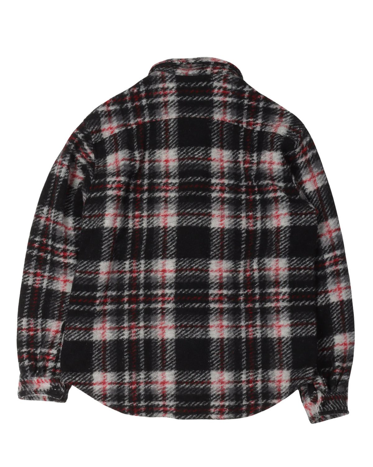 Fuzzy Flannel Shirt