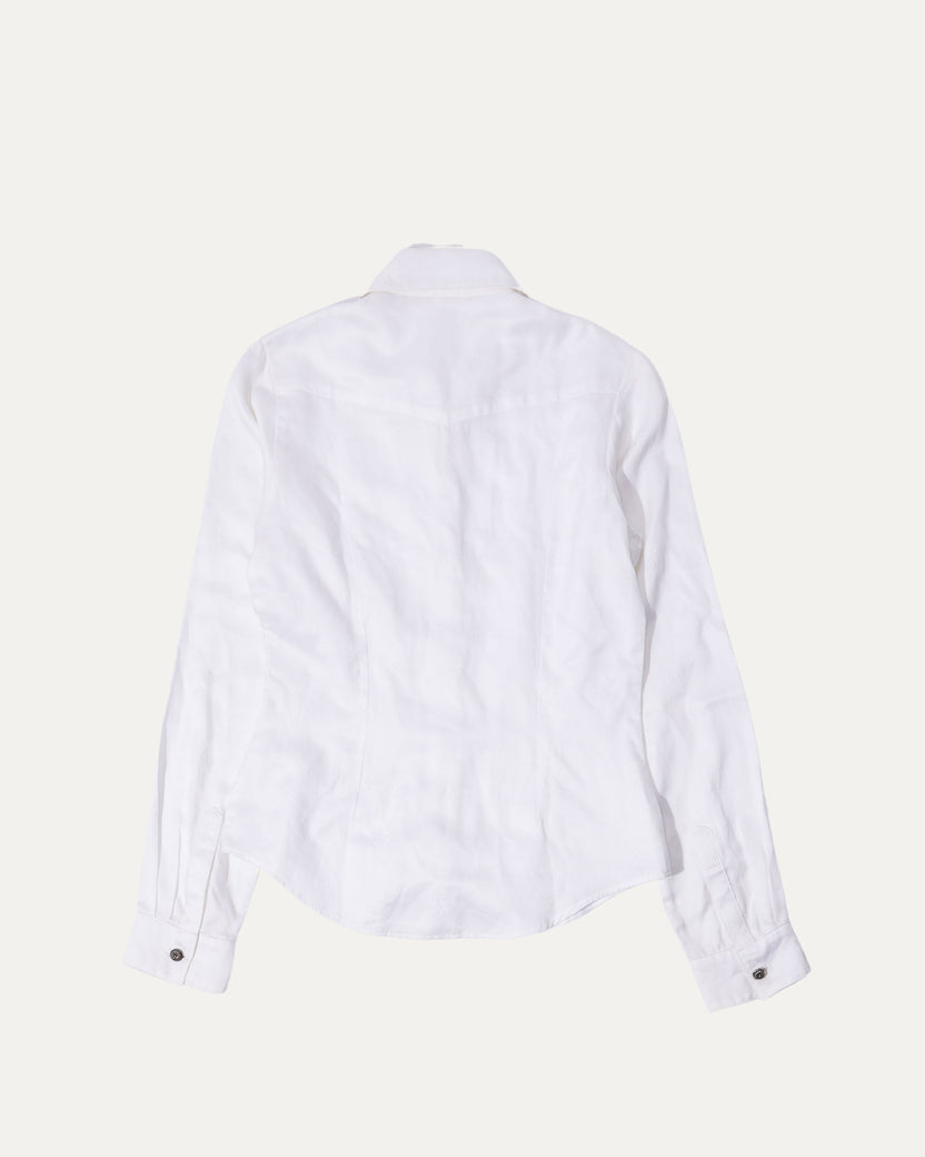 Monogram Button Shirt