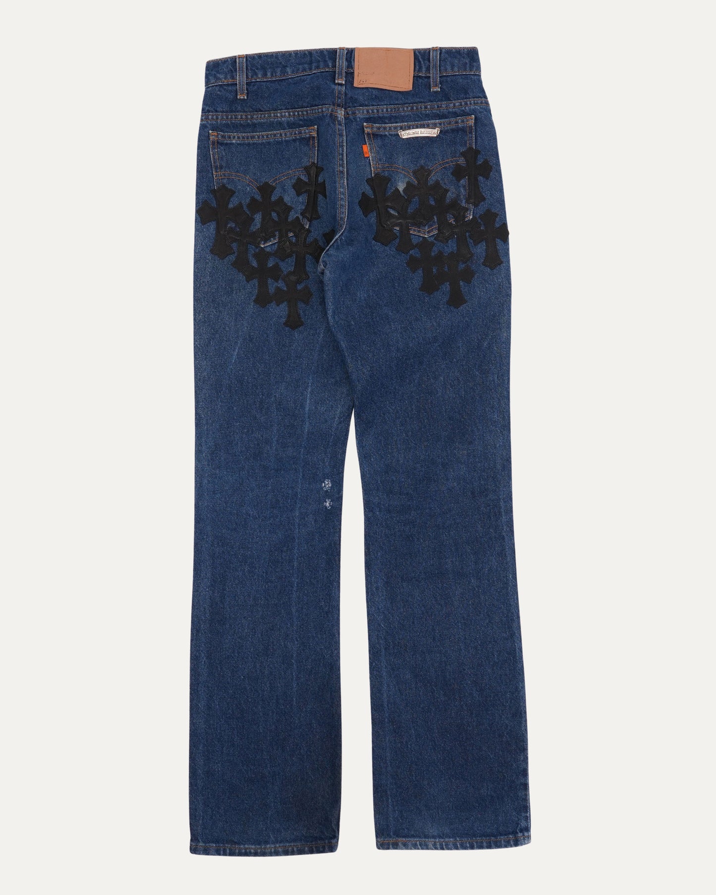 Levi's 517 Orange Tab Cross Patch Jeans