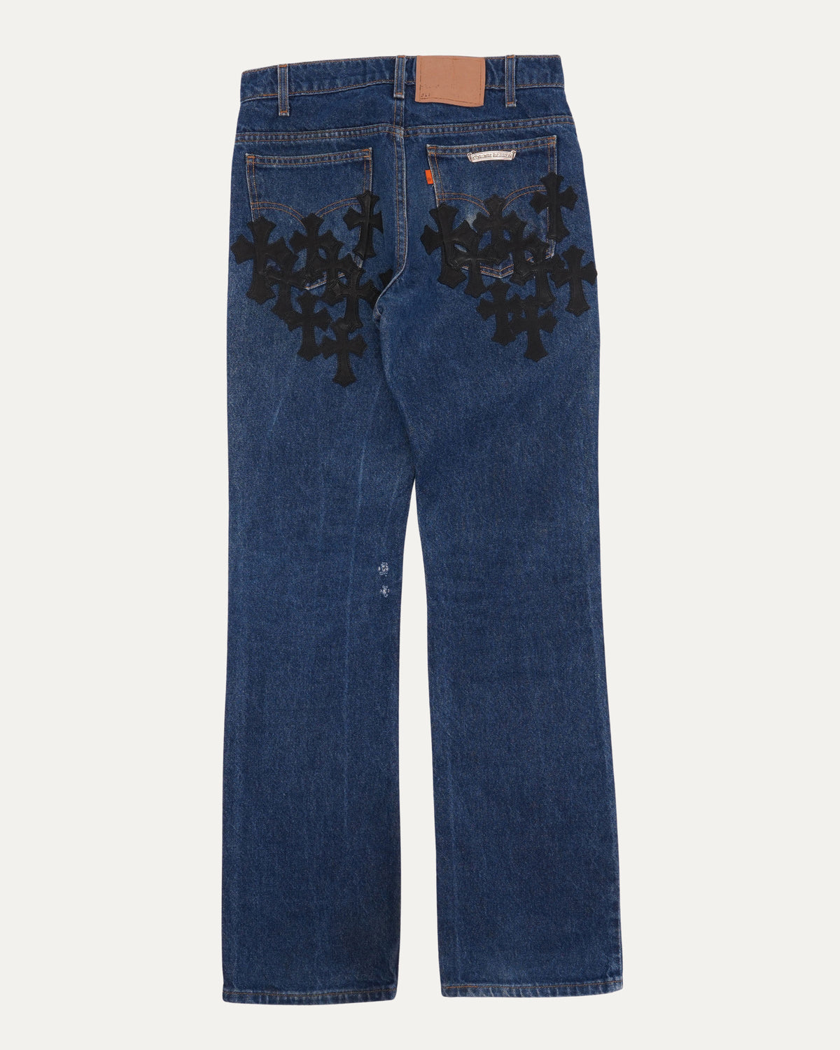 Levi's 517 Orange Tab Cross Patch Jeans