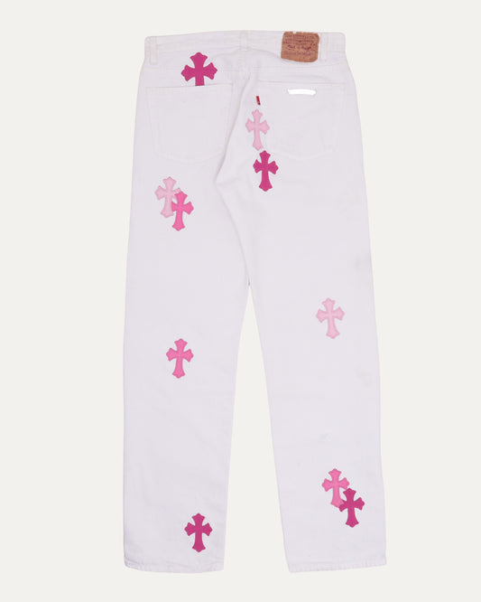 Levi's 501 Cross Patch Jeans