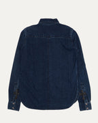 Cross Patch Loose Ends Denim Shirt