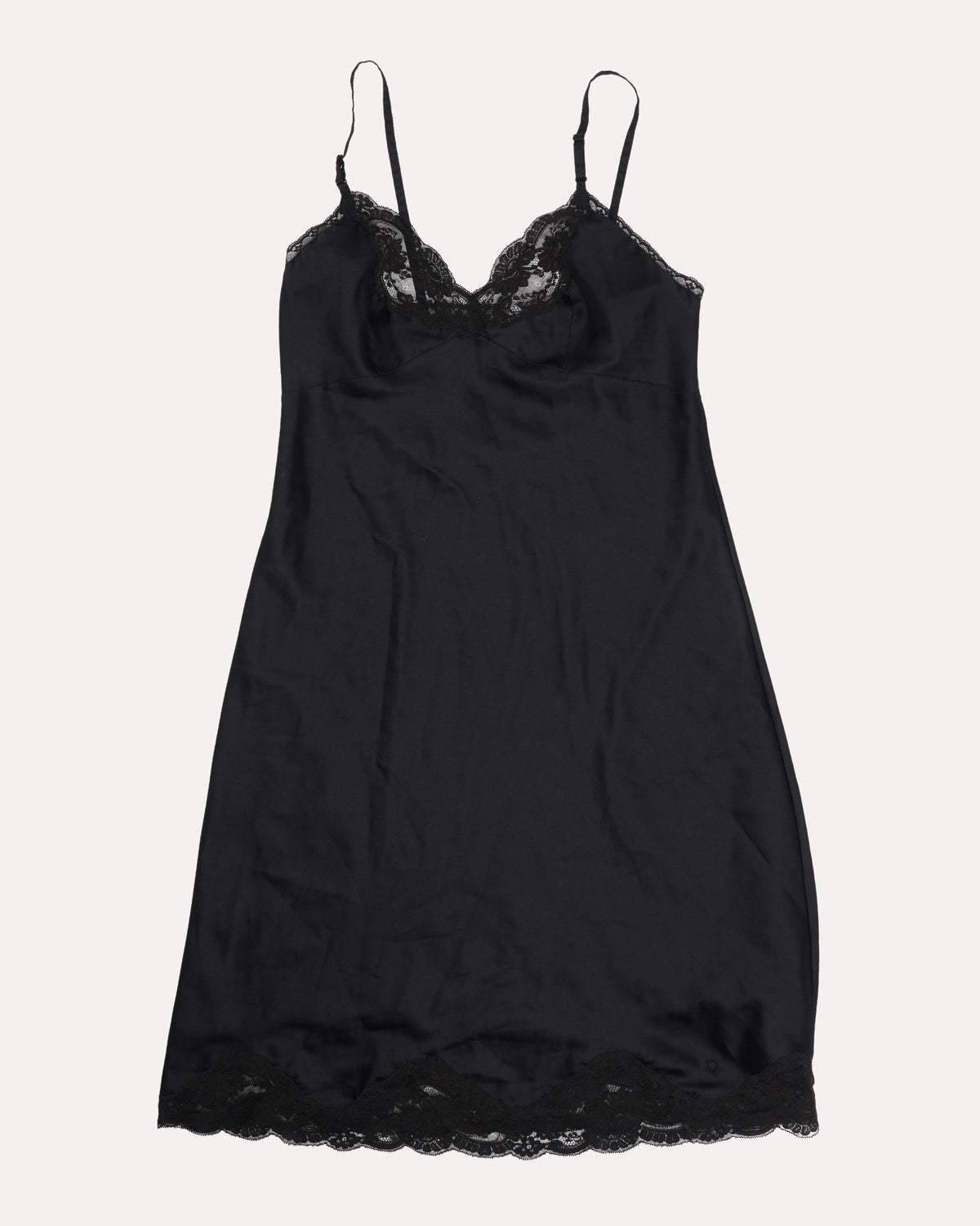 Lace Detail Lingerie Dress