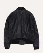 Leather MA-1 Bomber Jacket