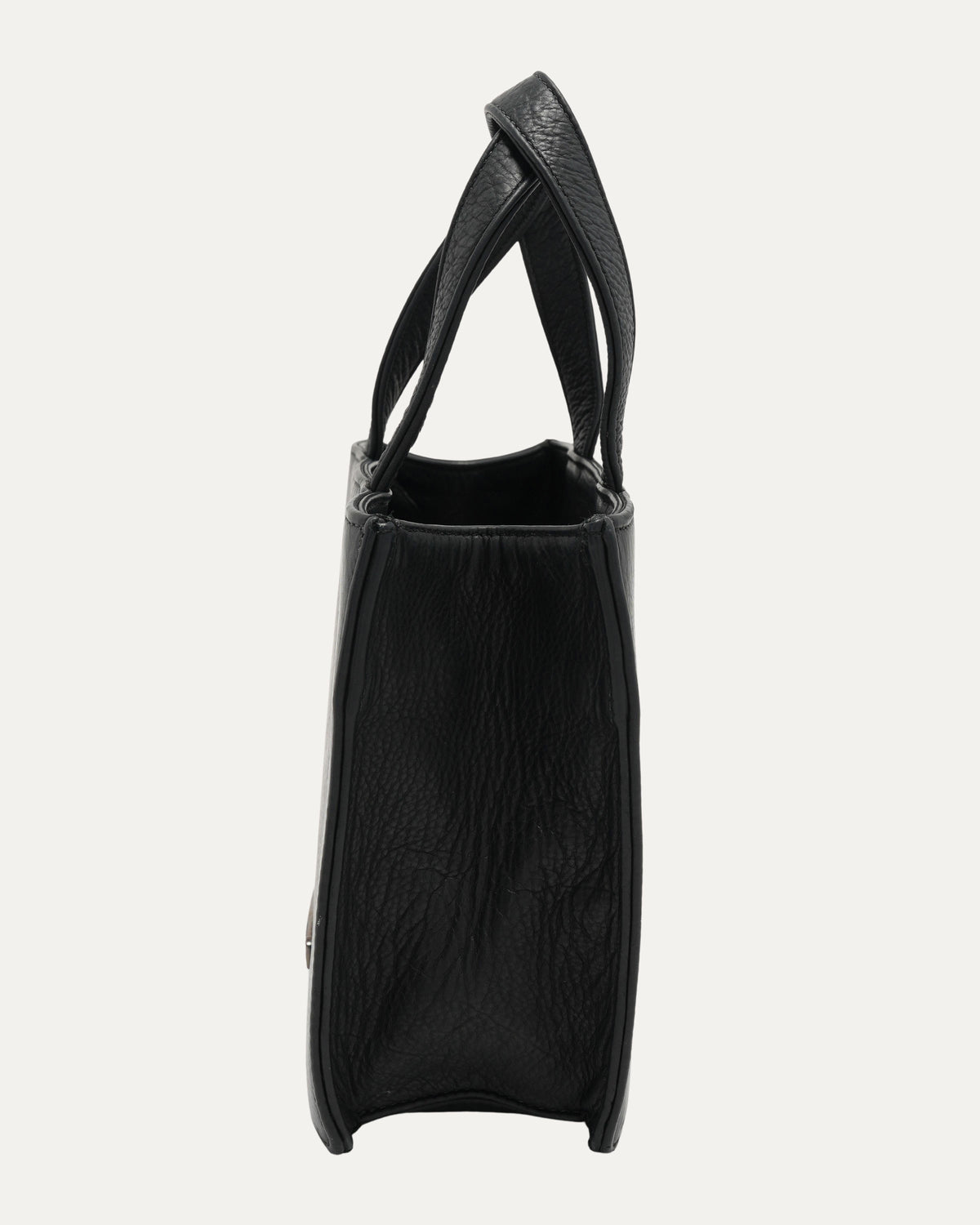Mini Dagger Embellished Leather Tote