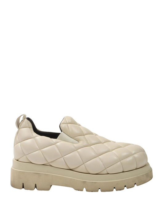 Quilted Slip On Shoes