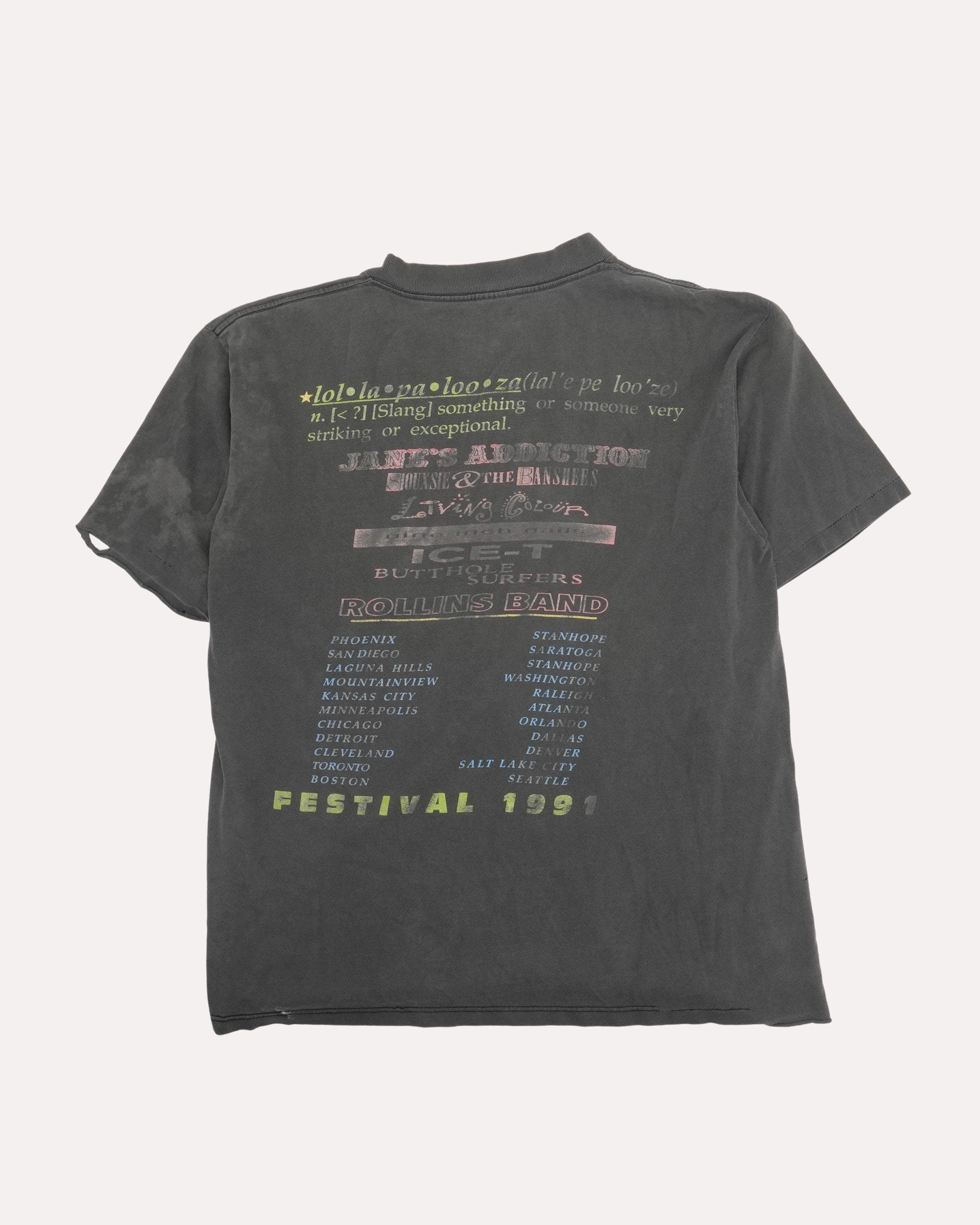Vintage Lollapalooza 1991 T-Shirt – Justin Reed