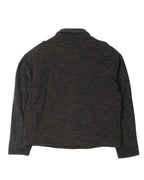 Striped Knit Chore Jacket