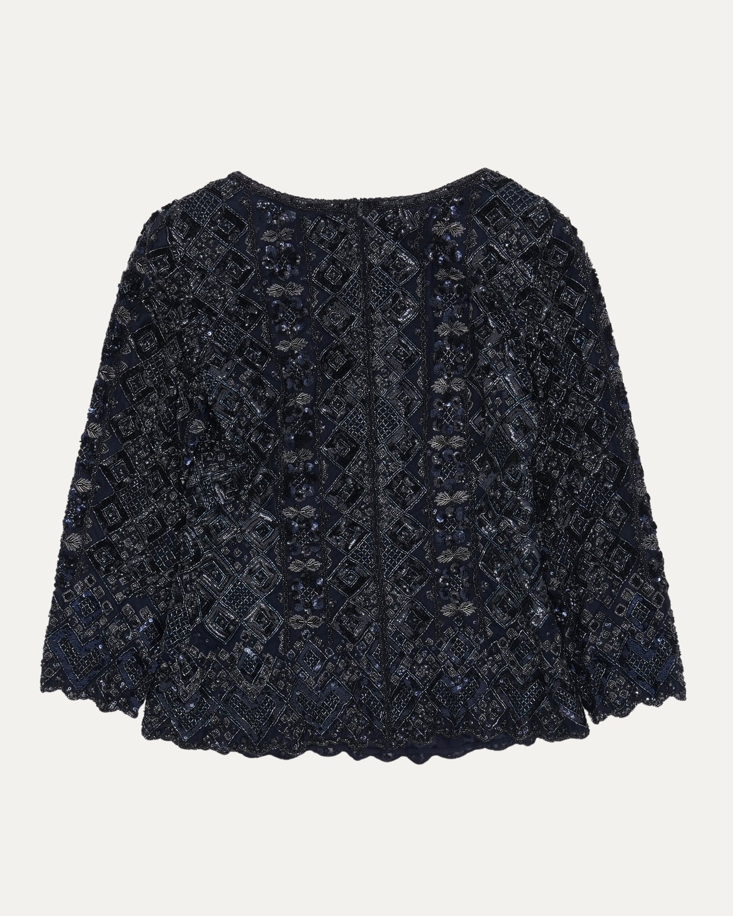 SS 2005 Couture Bead Embellished Blouse