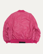 Oversized Pouch-Detail Bomber Jacket