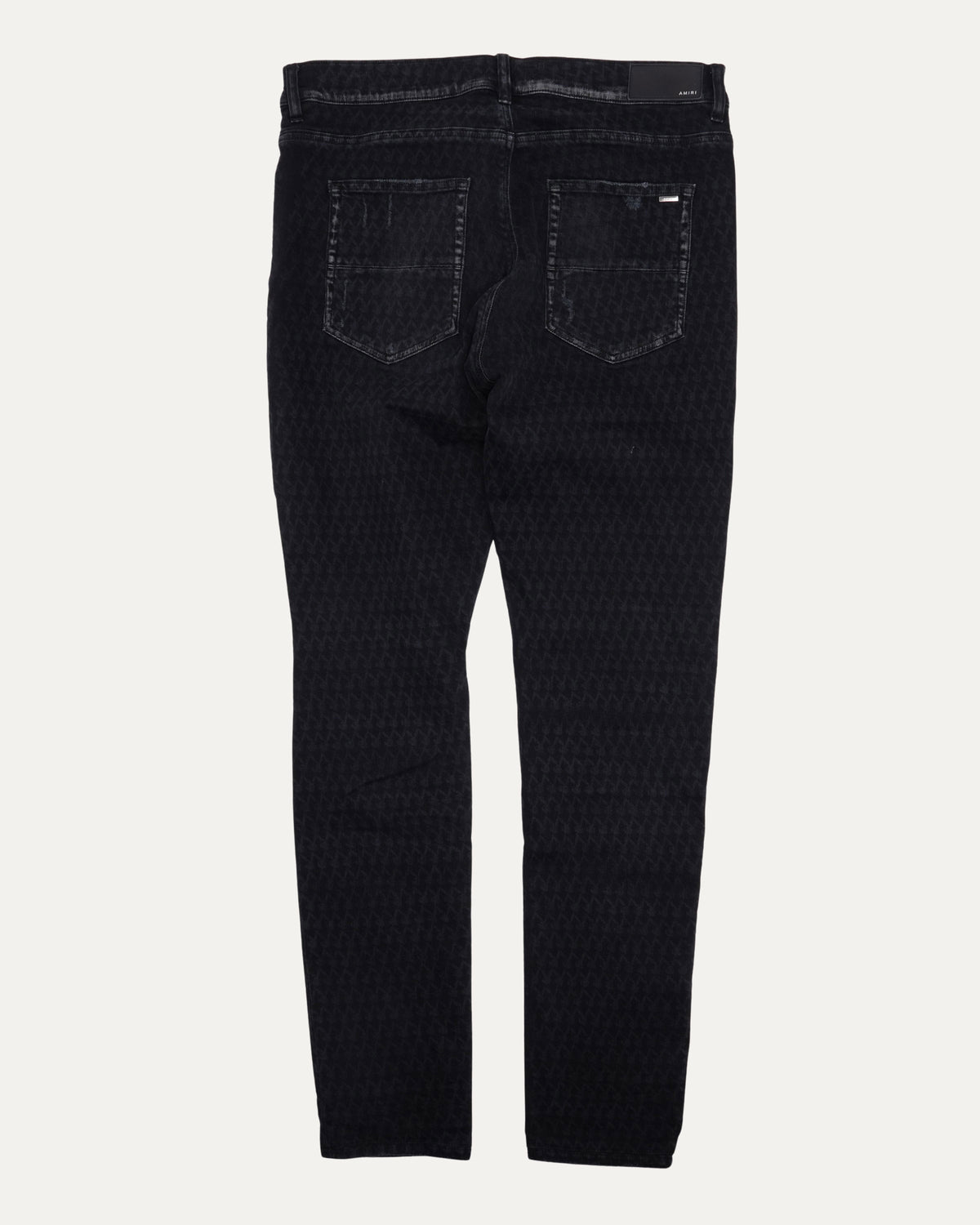Distressed Playboy Monogram MX1 Jeans