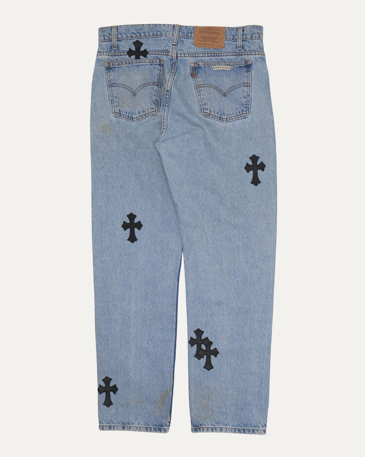Levi's 505 Cross Patch Jeans