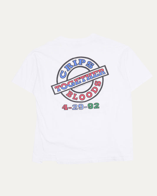 LA Riots Bloods and Crips Truce T-Shirt