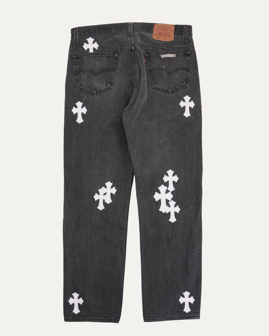 Levi's 501 Cross Patch Jeans
