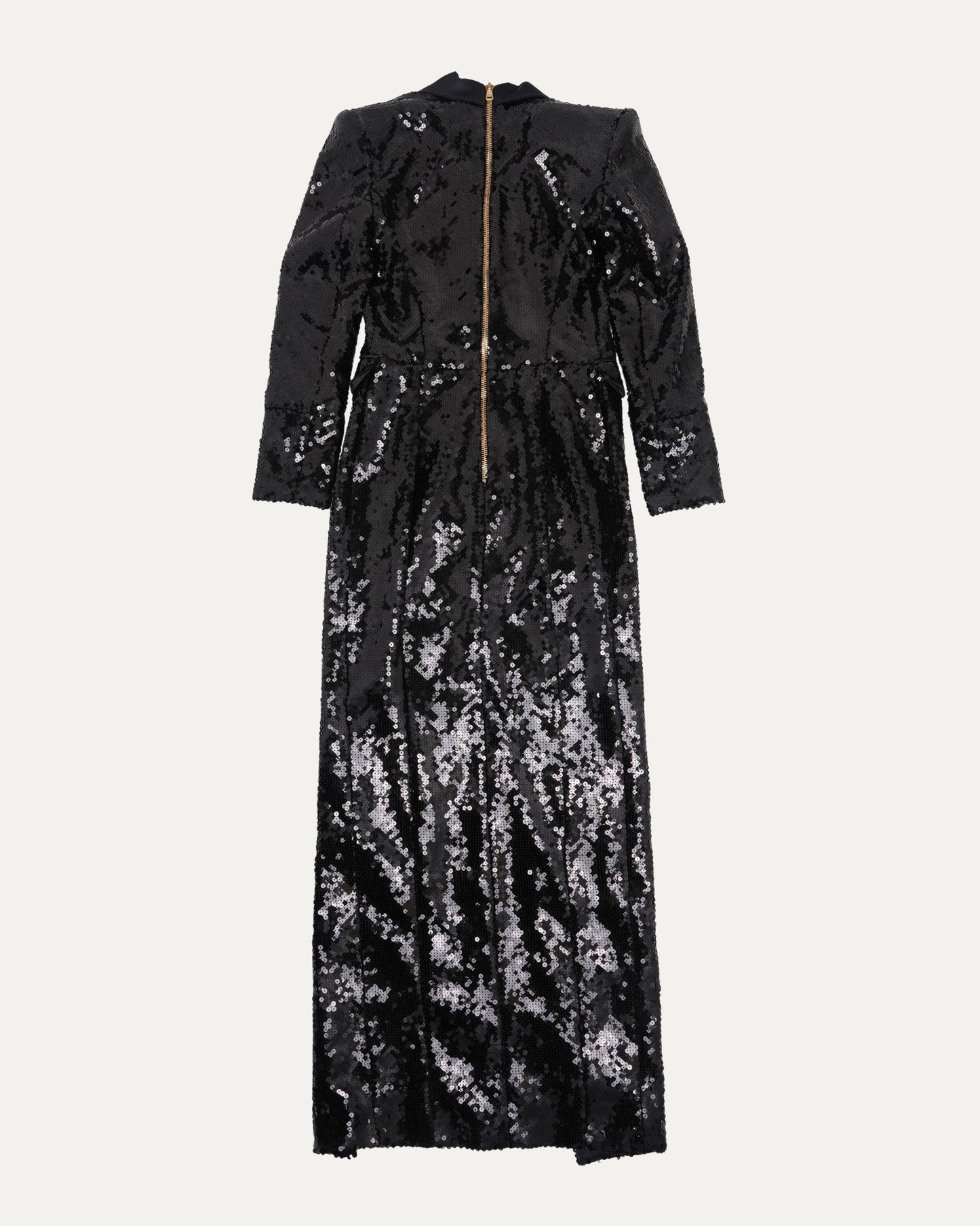 Sequin Lapel Dress