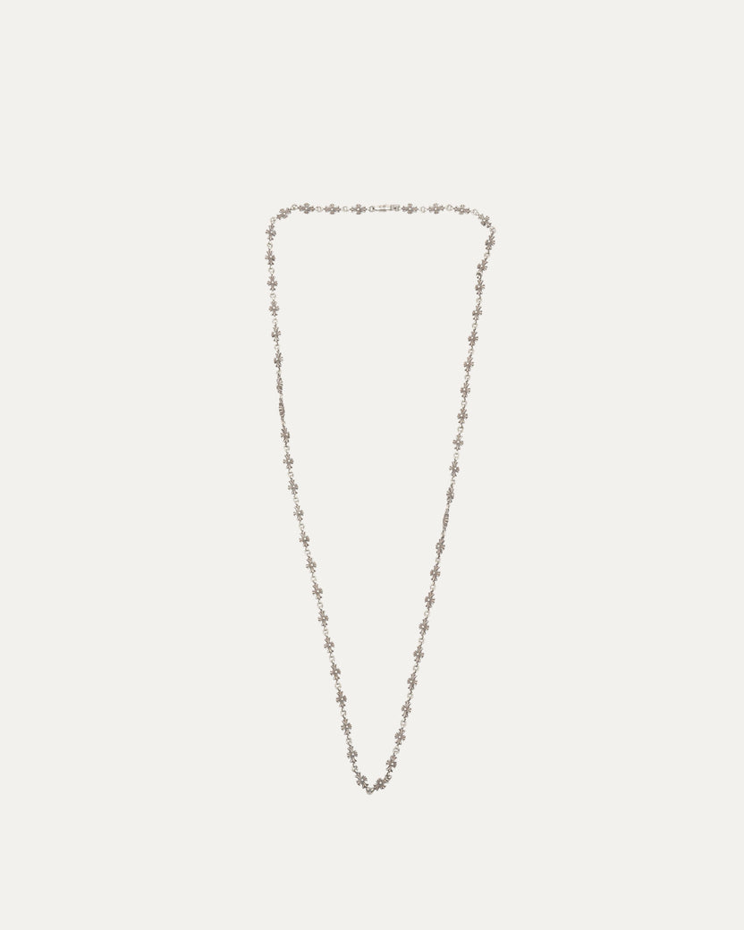 Tiny E Chain Necklace