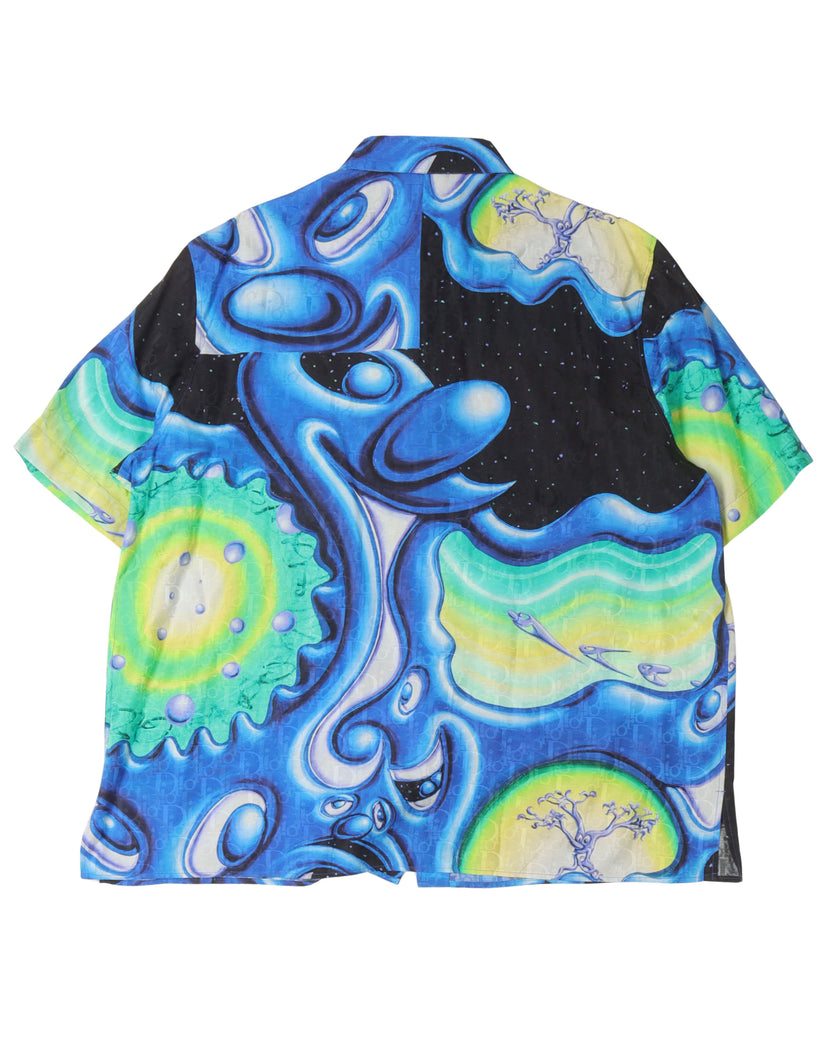 Kenny Scharf Silk Shirt