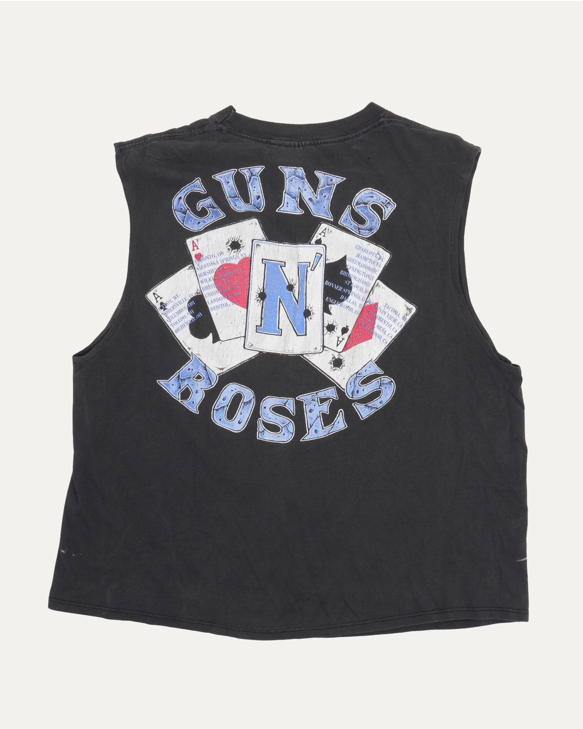 Guns N' Roses Use Your Illusion 1991 Tour Cut-Off T-Shirt