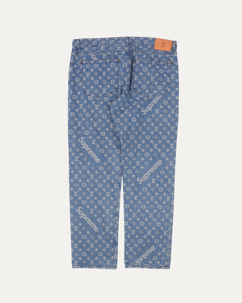 Supreme Jacquard Denim 5-Pocket Jean