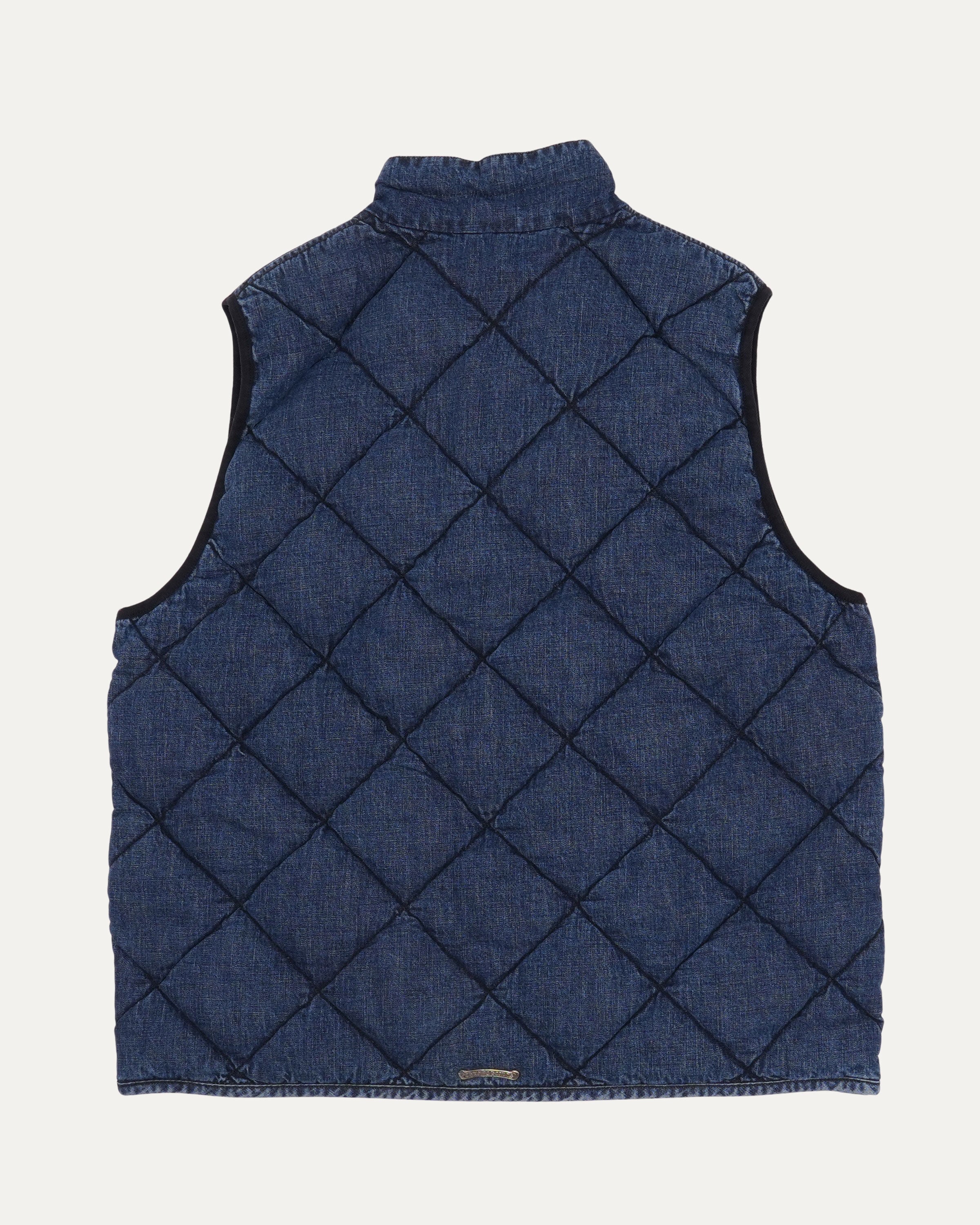 Chrome Hearts Teenage Kicks Quilted Denim Vest – Justin Reed