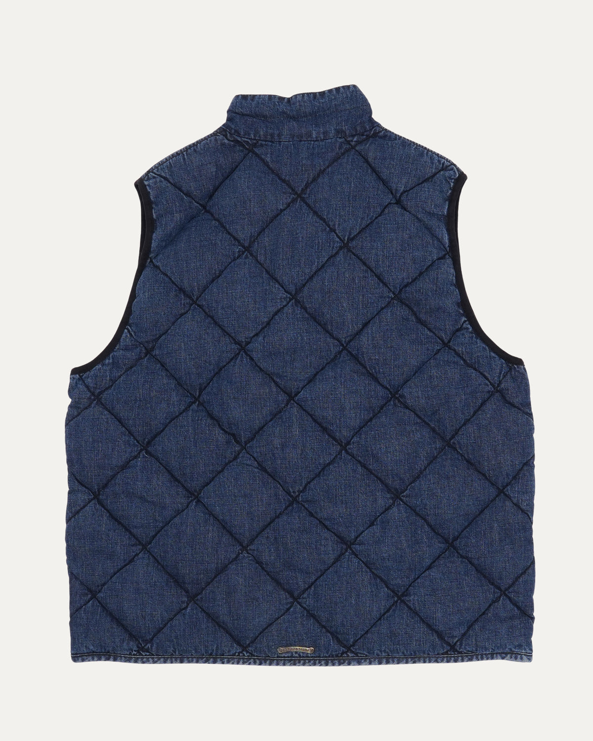 Teenage Kicks Quilted Denim Vest
