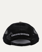 Camouflage Cemetery Cross Patch Trucker Hat