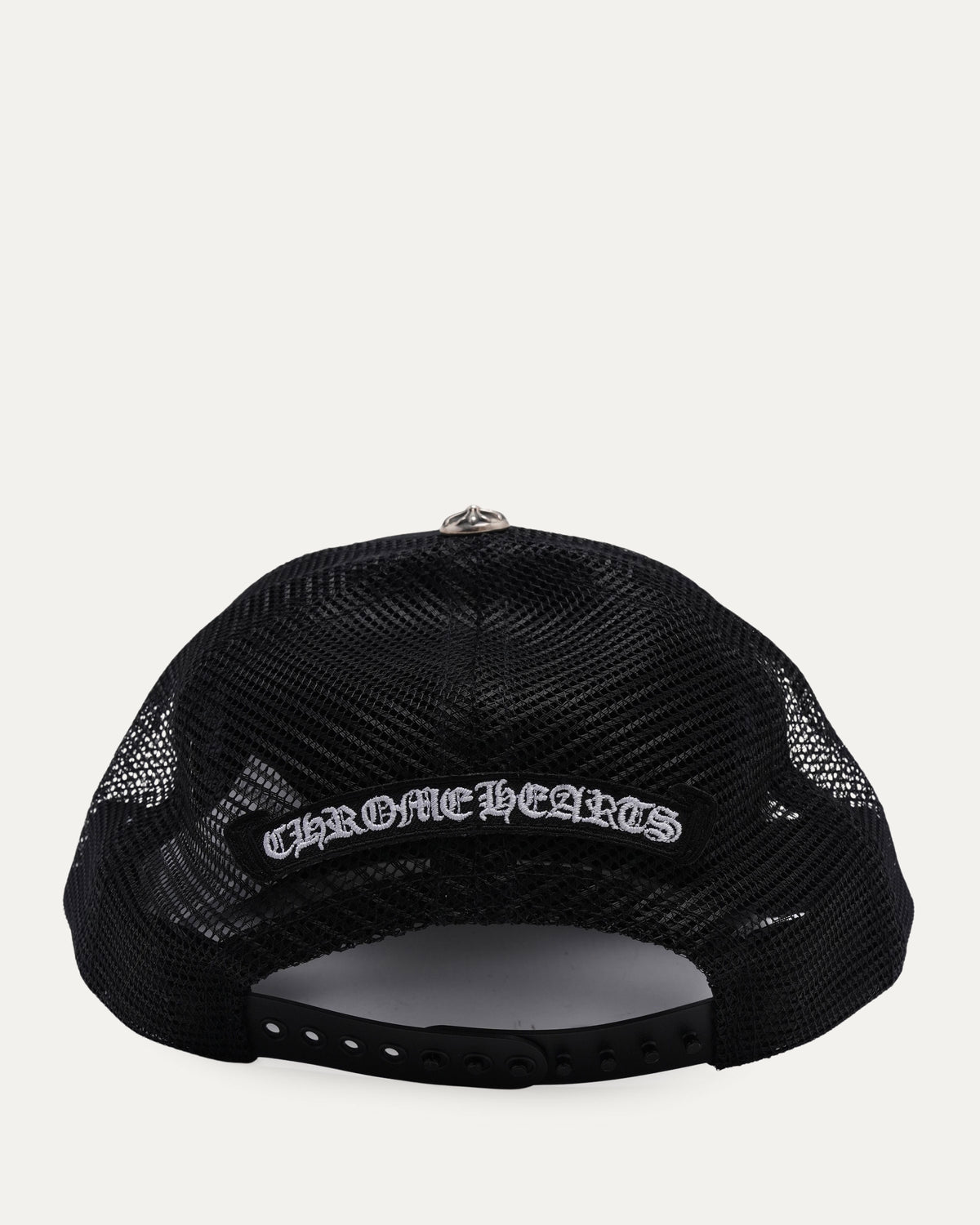 Camouflage Cemetery Cross Patch Trucker Hat