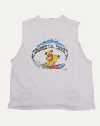 Grateful Dead Snowboarding Bears Cut-Off T-Shirt