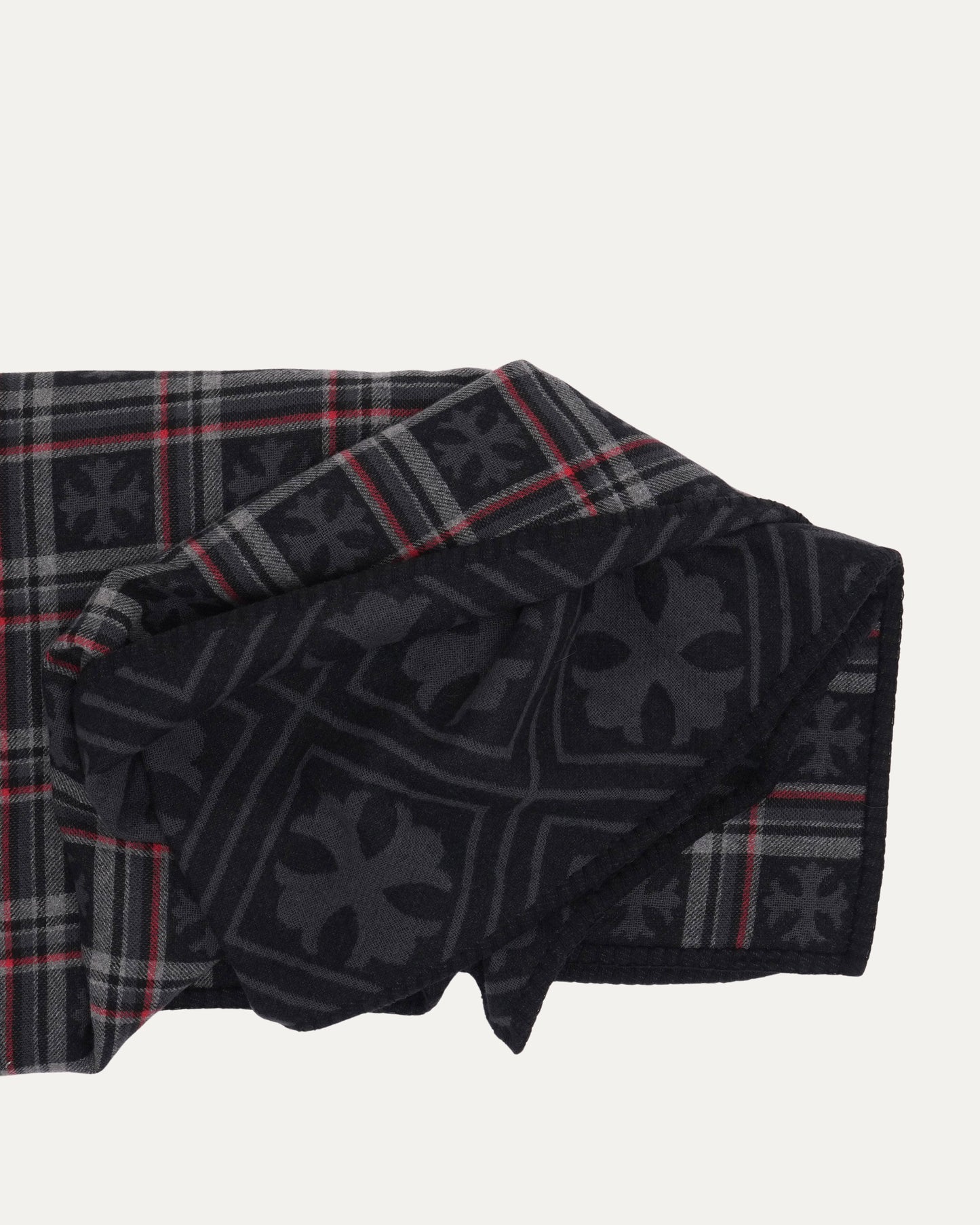 Plus Cross Plaid Cashmere Blanket