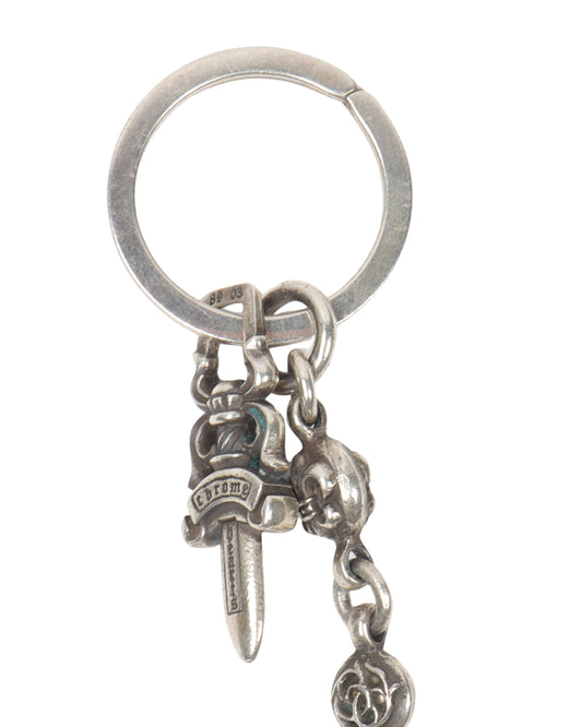 Staff Wallet Chain w/ Dagger & Keyring