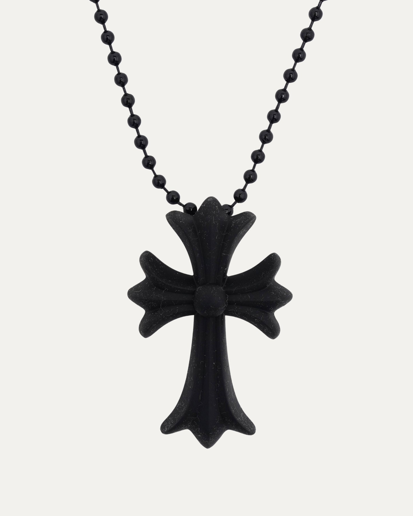 Silichrome Cross Necklace