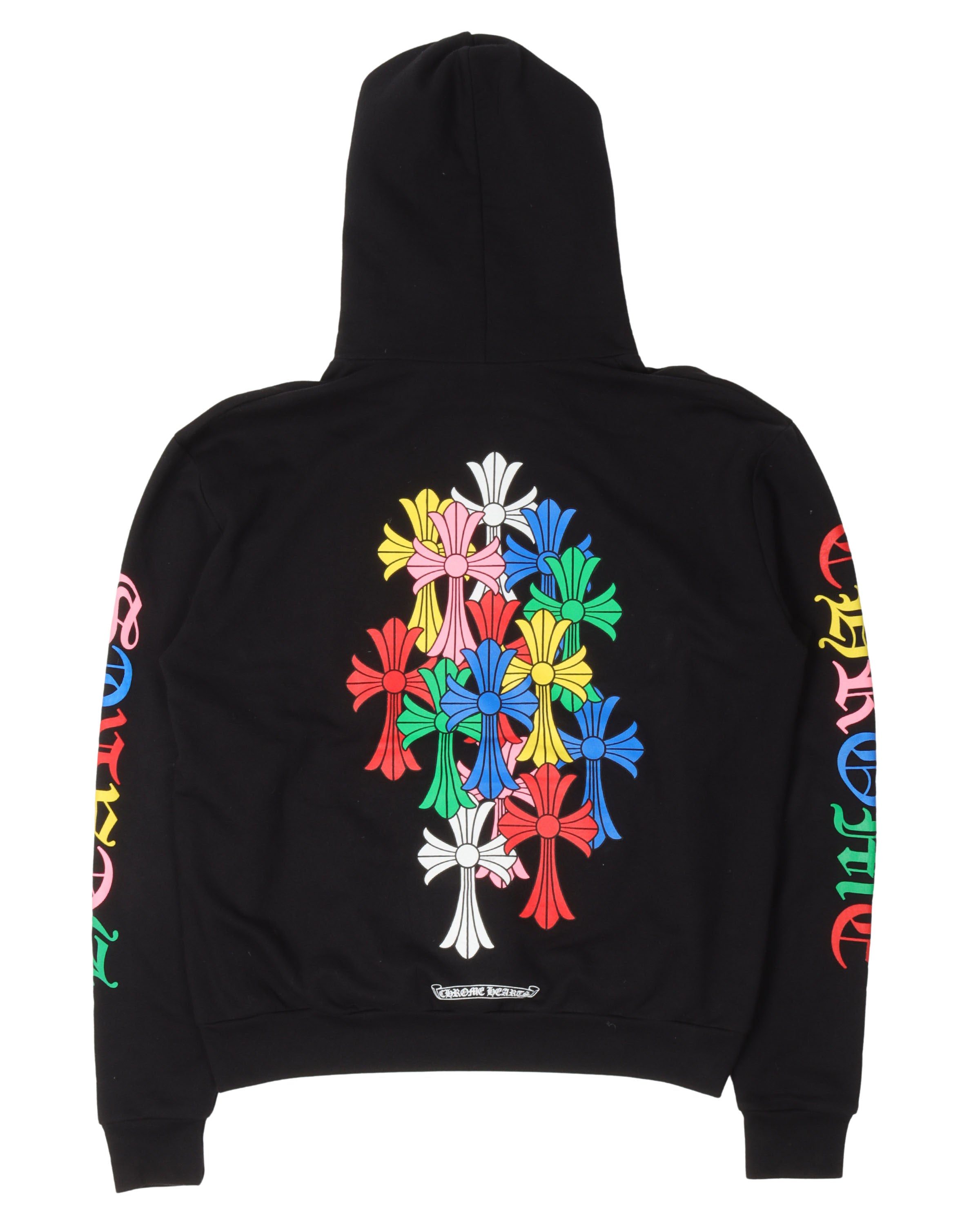 Multicolor Cross Hoodie