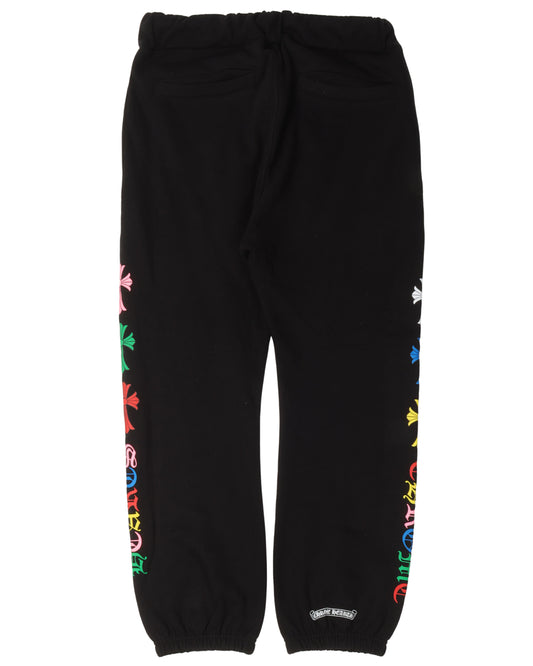 Multicolor Cemetery Cross Sweatpants