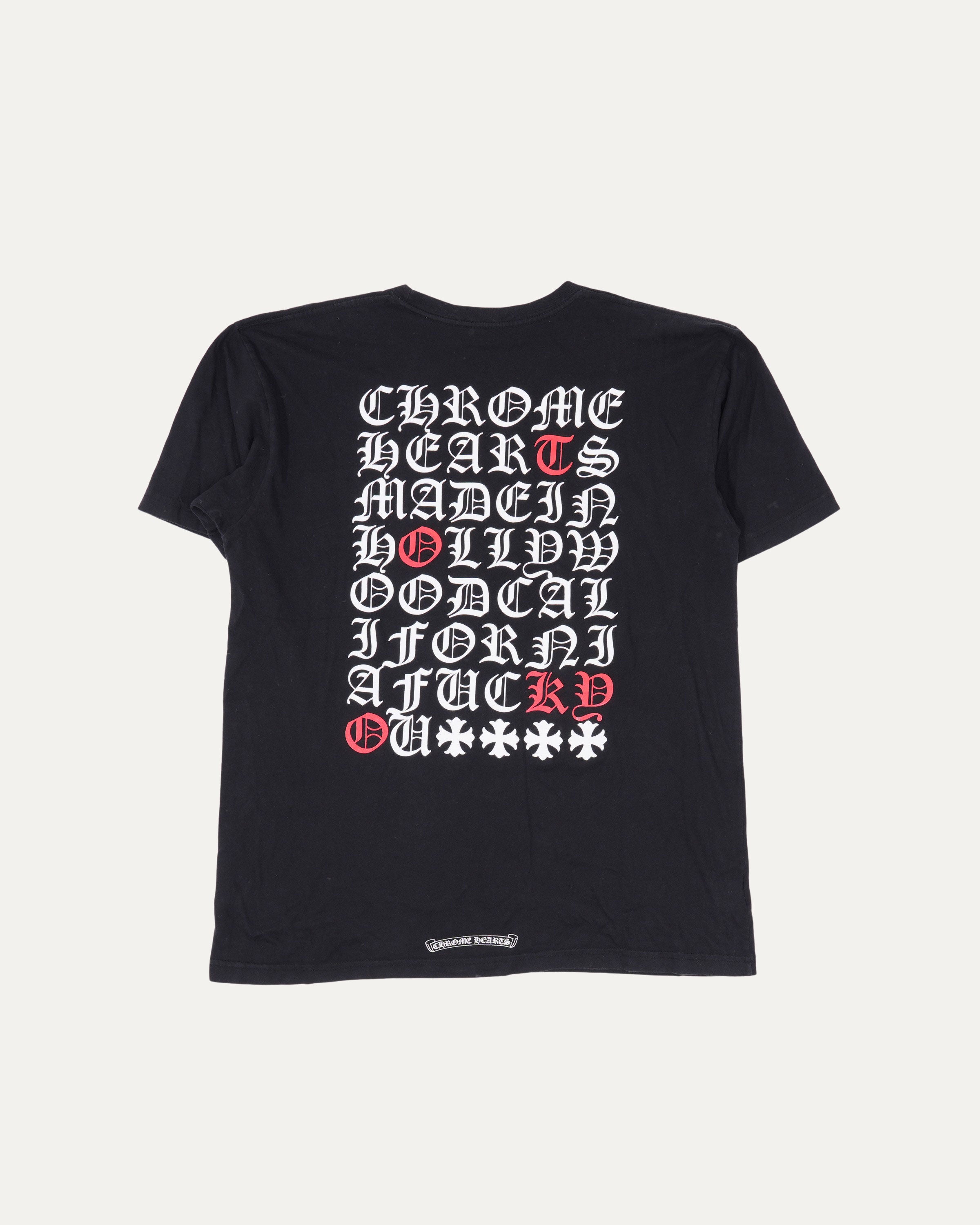 Tokyo Eye Chart Pocket T-Shirt