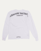 Scroll Logo Long Sleeve Pocket T-Shirt