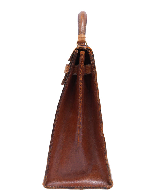 1959 Pécari Leather Kelly Bag 35