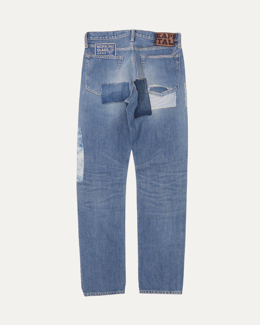 14oz Denim 5P Pants Monkey Cisco Dixie Remake