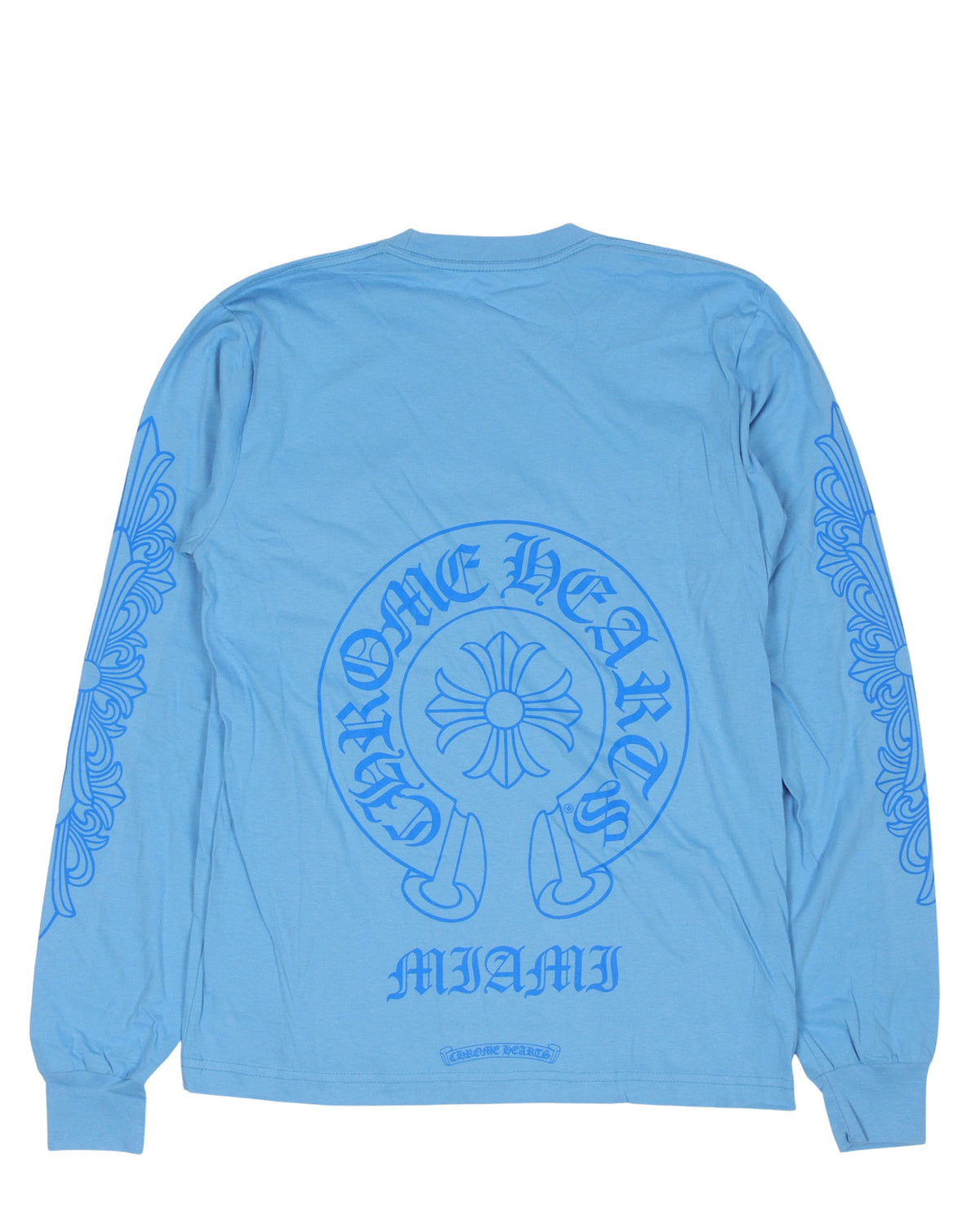 Miami Horseshoe Logo Long Sleeve T-Shirt