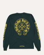 Horseshoe Logo Plus Cross Pocket Long Sleeve T-Shirt