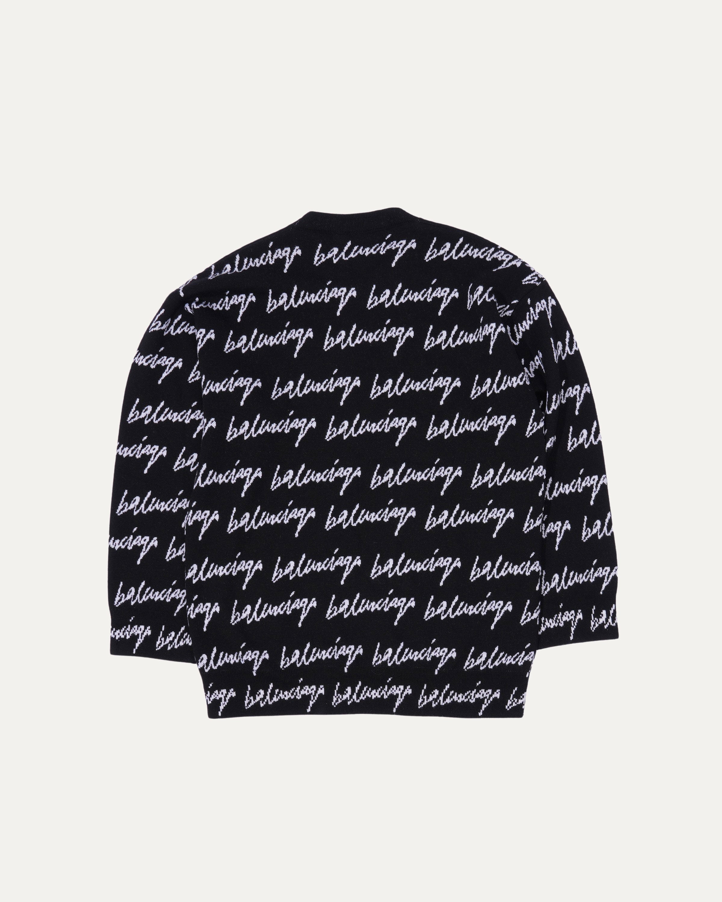 Logo Print Crew Neck