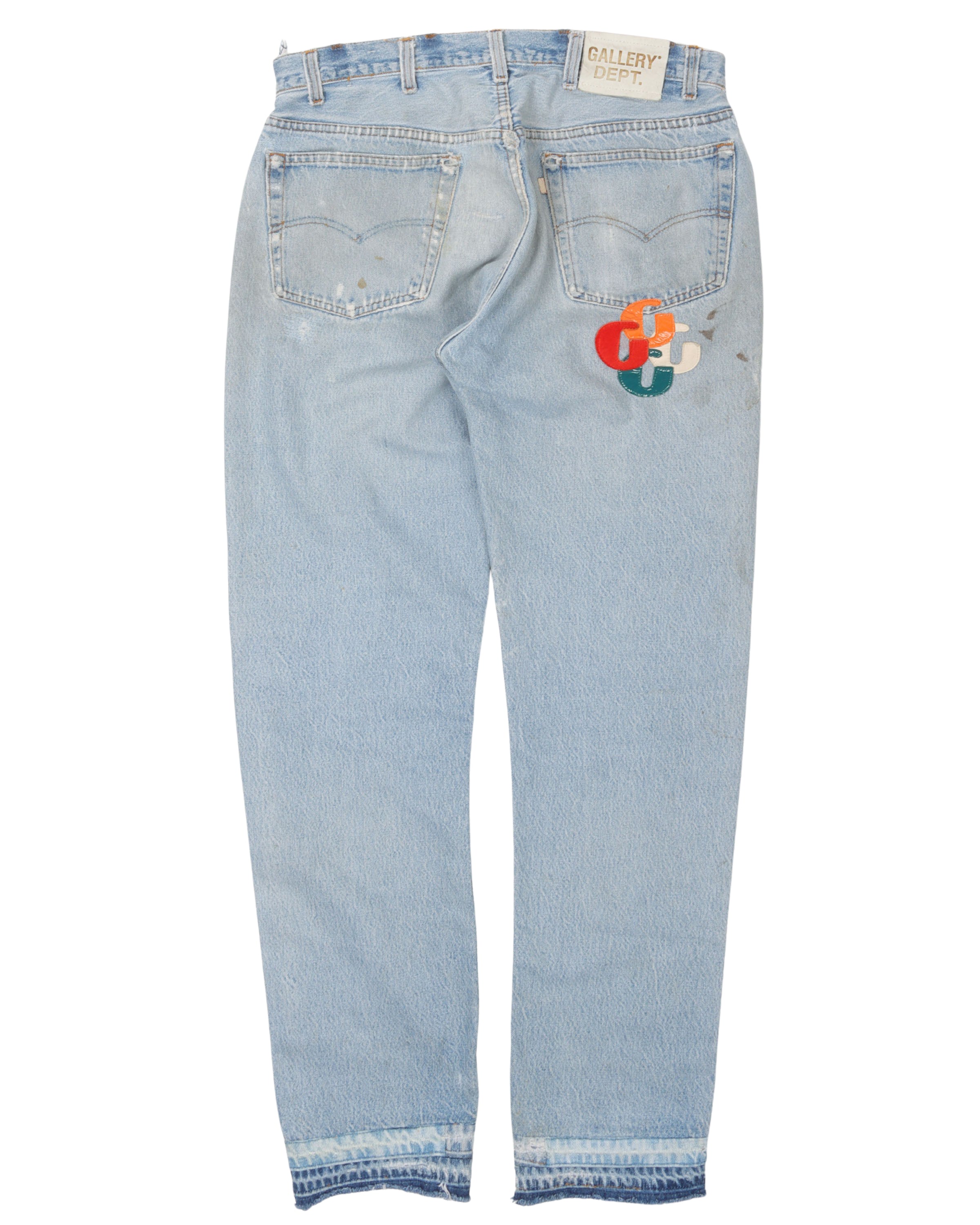 Leather G Patch 5001 Jeans