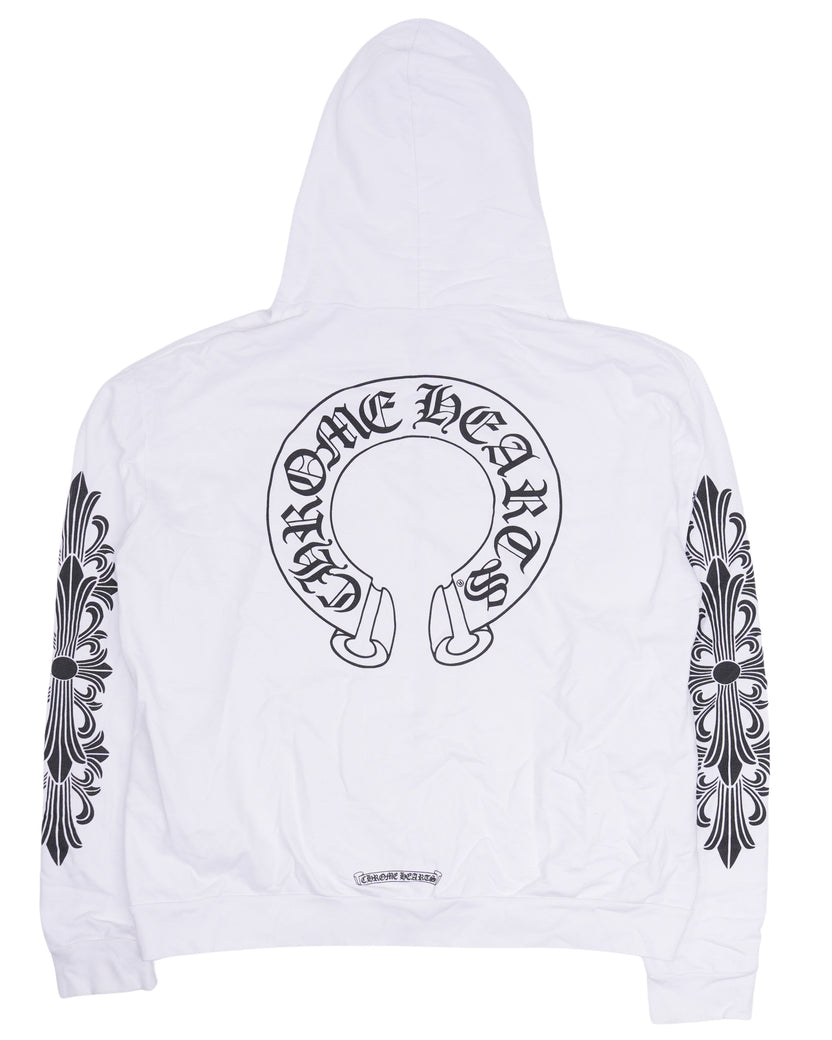 Horseshoe Logo Zip-Up Hoodie