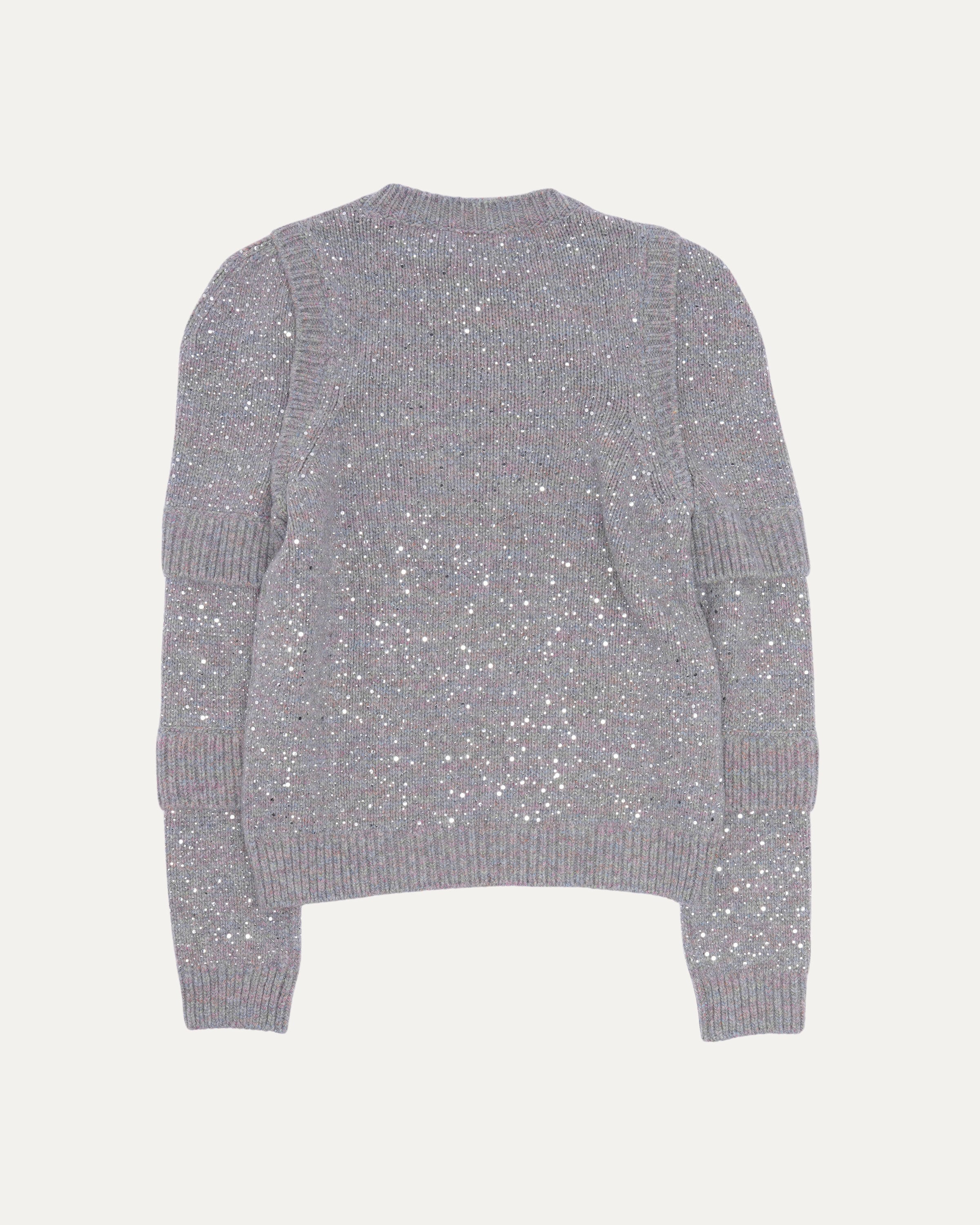 2017 Crystal Embellishment Sweater