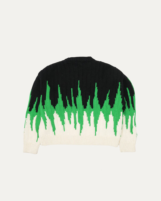Wool Graphic Sweater