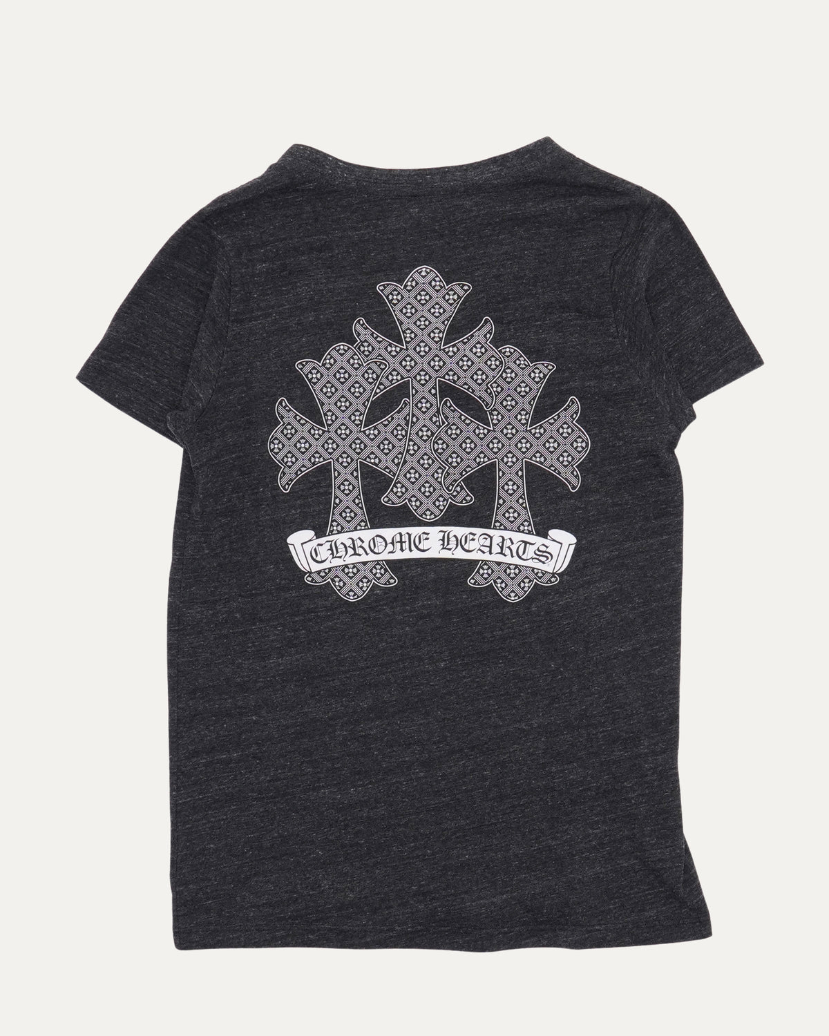 V Neck Cemetery Cross T-Shirt